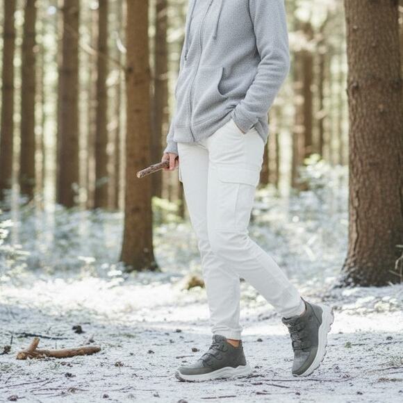 Sorel Sneaker Boot Kinetic Breakthru Caribou Womens 8 Quarry Gray WP Insulated - Picture 3 of 11